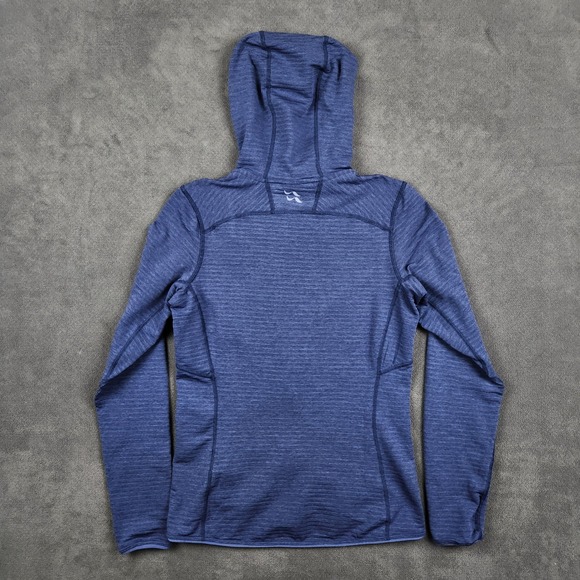 Rab Ascender Light‎ Hoody Womens US 6 Blue Full Zip Lightweight Fleece Jacket - Picture 2 of 9